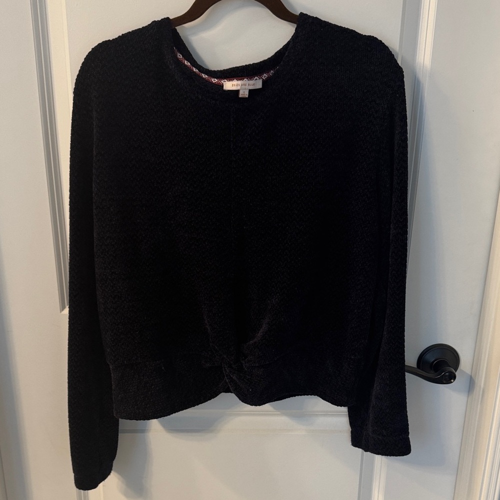 Anthro Cozy Navy Women's Sweatshirt